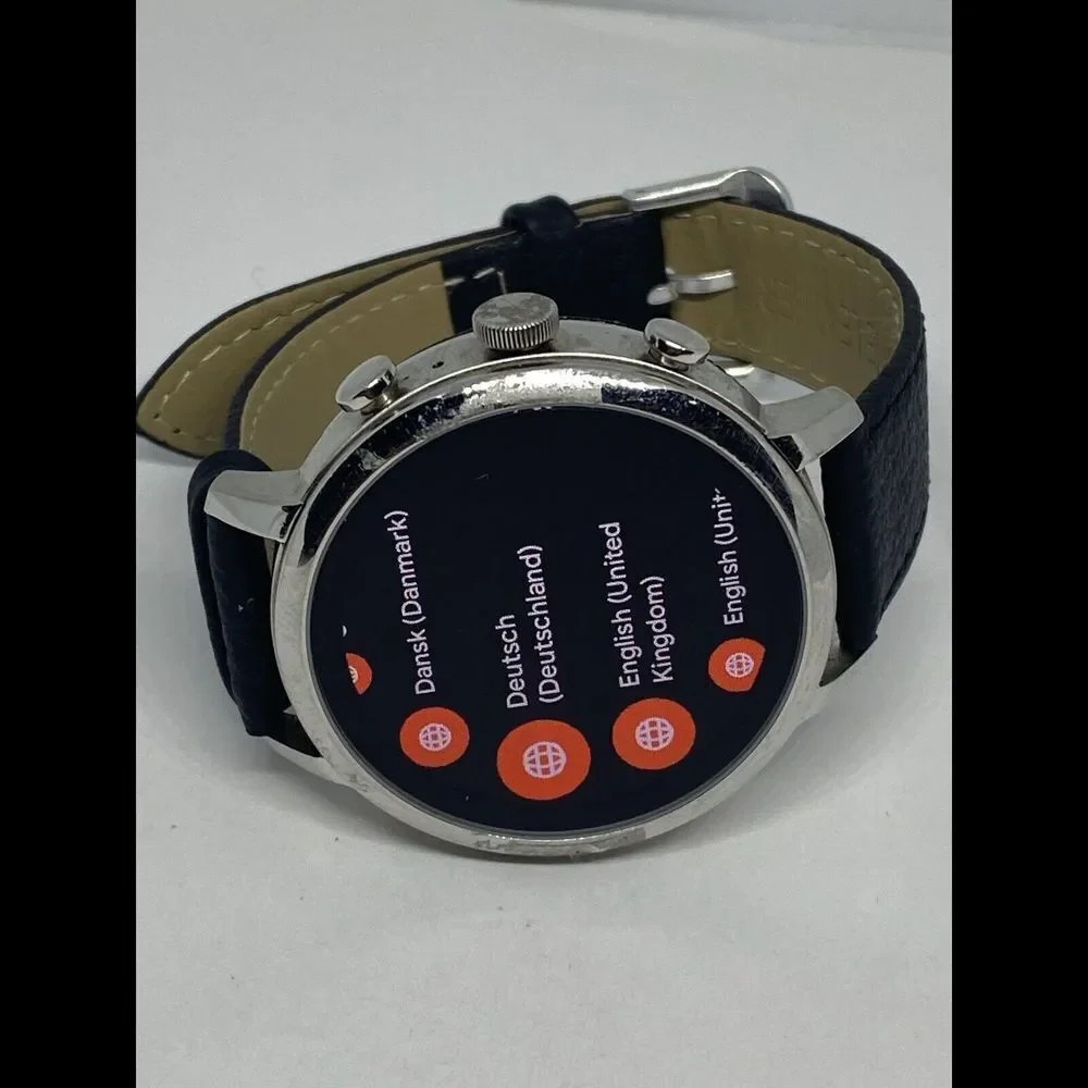 Fossil Gen 4 Authentic Digital Dial Smart Watch Custom Band FTW6011 AB468